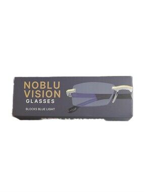 Noblu Vision Blue Light Blocking Glasses | Anti Glare Screen Eyeglasses NWT